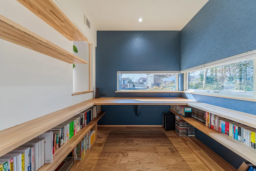 外とつながる書斎