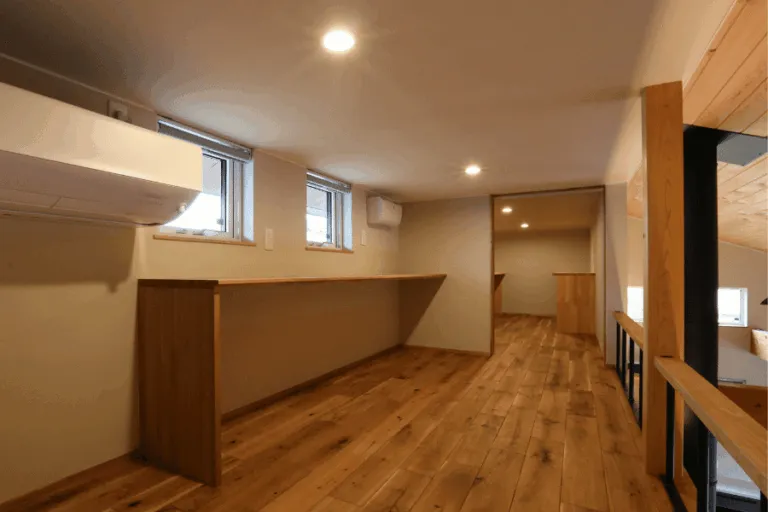 勾配天井とロフトがつなぐ 趣味を楽しむ高性能住宅