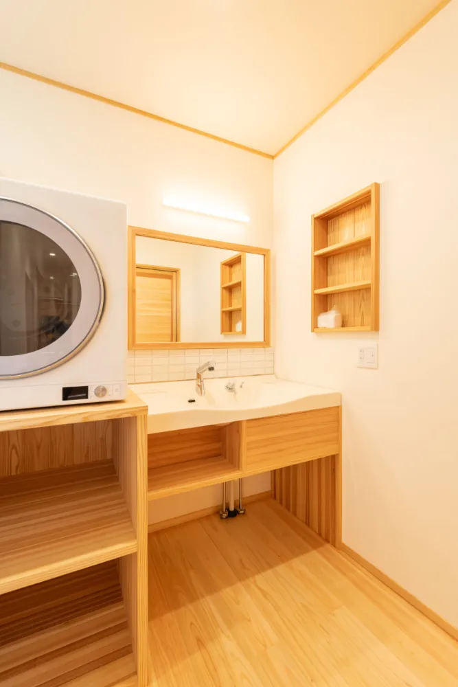 桧が香る やさしい空気の平屋