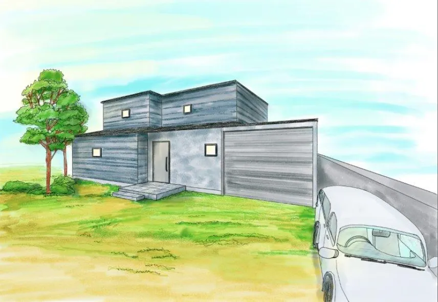 素材感のある整備基地