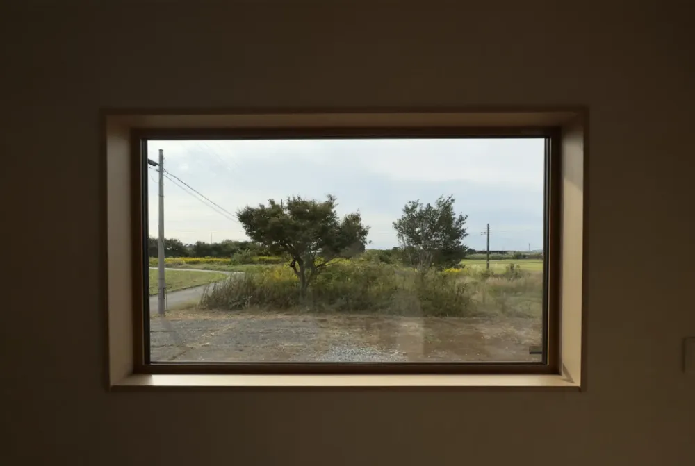 以前の住まいから大切にされてきた記念樹を主役に